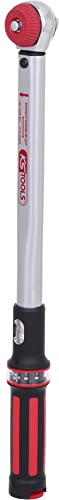 (-43%) KS Tools Drehmomentschlüssel 1/2 Zoll 516.6042 I 40-200 Nm I Präzisions Schraubenschlüssel mit Quick-Lock Drehknopf-Umsteck-Ratschenkopf & Doppelskala