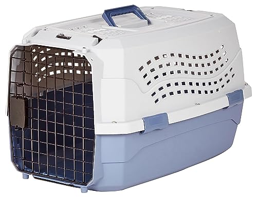 Amazon Basics two-door top-load hard-sided pet travel carrier