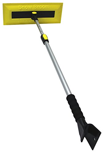 Emsco Bigfoot 52-Inch Telescoping Snowbroom with 16-Inch Ice Scraper Dual-Head