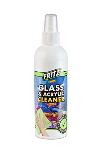 Fritz Aquatics Aquarium Glass & Acrylic Cleaner Spray for a Crystal Clear Tank (8-Ounce)