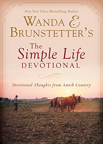 Wanda E. Brunstetter's The Simple Life Devotional book cover