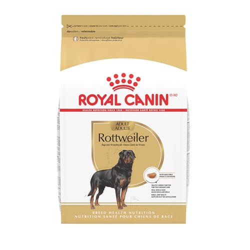 Royal Canin Rottweiler Adult Breed Specific Dry Dog Food, 30 lb