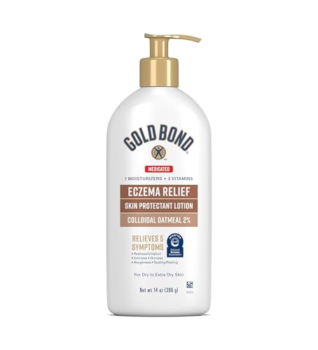 Gold Bond Medicated Extra Strength Body Lotion, 14 oz., Moisturizes, Relieves & Soothes, Skin Moisturizer
