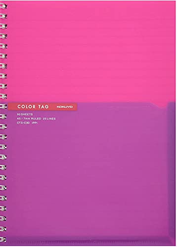 コクヨ ノート リングノート カラータグ Bi-COLOR A5の商品画像