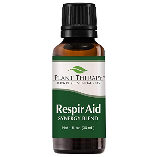 Plant Therapy Respir Aid Essential Oil Blend 30 mL (1 oz) 100% Pure, Undiluted, Natural Aromatherapy, Therapeutic Grade