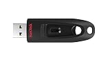 SanDisk Ultra 128 GB, USB 3.0 flash drive, with up to 130 MB/s read speed, Black
