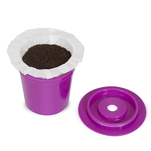 Perfect Pod EZ-Cup 2.0 Reusable K-Cup Pod with 25 Disposable Paper Filters