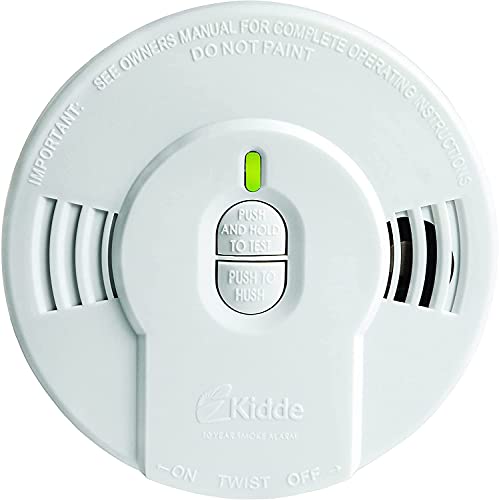 Kidde Smoke Detector 10-Year Battery Ionization Alarm