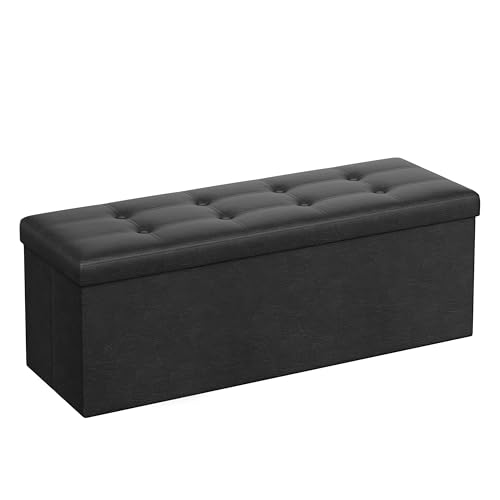 SONGMICS Folding Storage Bench/Ottoman