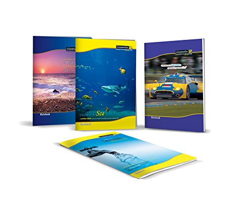 Notebook - Soft Cover, 120 Pages, 255x205mm, Four Lines with Gap