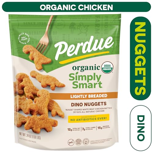 Perdue Organic Dino Chicken Nuggets, 24 oz