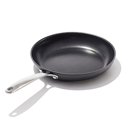 OXO Good Grips Pro Nonstick Dishwasher-Safe Black Frying Pan Durable & Efficient