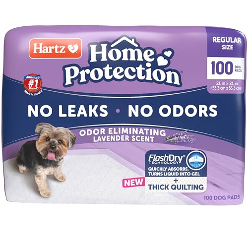 Hartz Home Protection Odor Eliminating Dog Pads Strong Smell A strong scent, simple design, and a