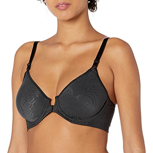 Bali womens Comfort Revolution Front-close Shaping Underwire Df3p66 bras, Black, 38B US