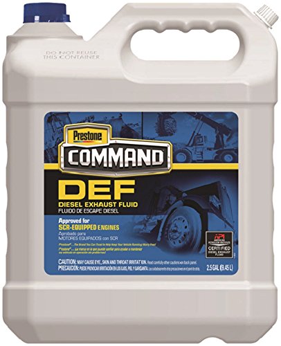 Prestone Command Diesel Exhaust Fluid Customer Favorite Uses only the highest-quality materials to