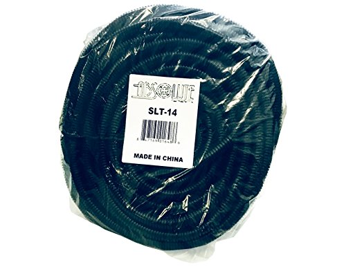 Absolute Usa Slt14 1/4-Inch X 100-Feet Split Loom Tube (847169016486)