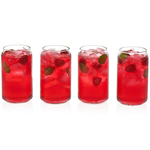 Libbey Classic Can Tumbler Glasses Drink in Style Can-shaped glasses that can effectively manage