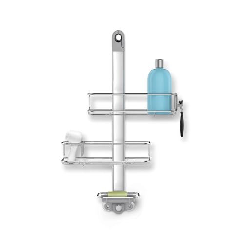 simplehuman Adjustable Shower Caddy Steel