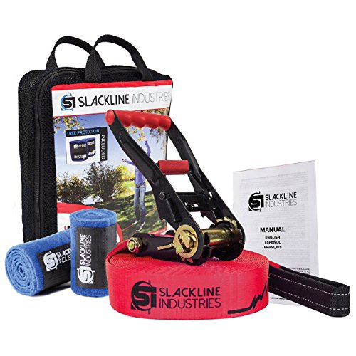 Slackline Industries Baseline Slackline Complete Kit With Tree Protection