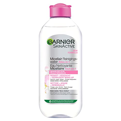 Garnier SkinActive Micellair Water Sensitive 400ml | Micellair water reinigt de gevoelige huid