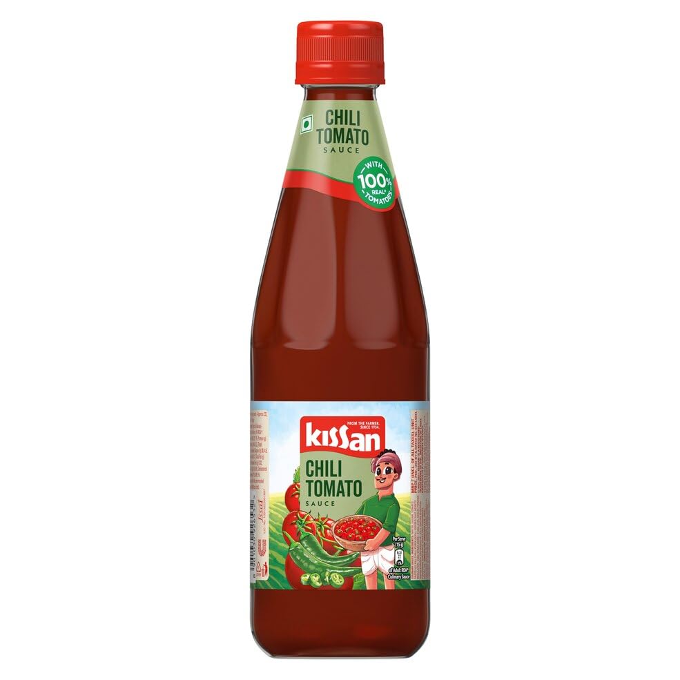 Kissan Chilli Tomato Sauce Bottle 200 g Kissan Chilli Tomato Sauce Bottle 200 g
