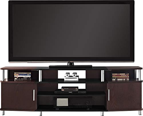Ameriwood Home Carson TV Stand for TVs up to 70" Generous Storage In spite of some quality
