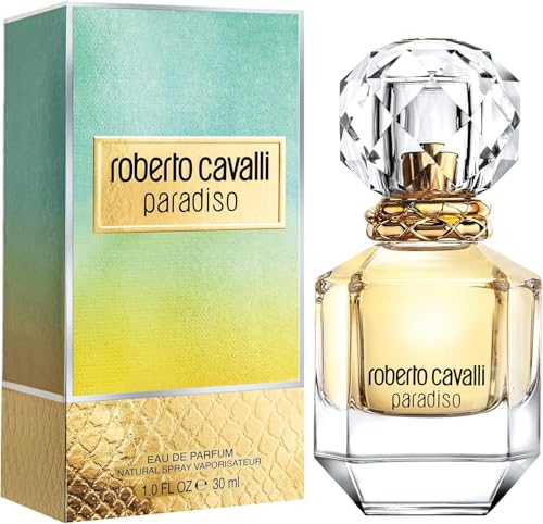 🔥 STARKER PREIS (-35%) ROBERTO CAVALLI Paradiso, Eau de Parfum, Blumig-Holziges Parfüm, 30 ml