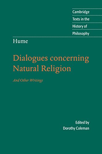Hume: Dialogues Concerning Natural Religion: And Other Writings book cover