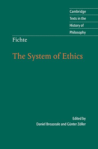 The System of Ethics (By: Daniel Breazeale,Johann Gottlieb Fichte,Guenter Zöller) cover