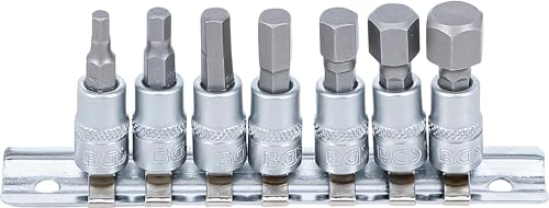 BGS 2161 | Bit Socket Set | 6.3 mm (1/4") Drive | internal Hexagon 4 - 12 mm | 7 pcs.