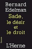 Sade Le Dsir Et Le Droit