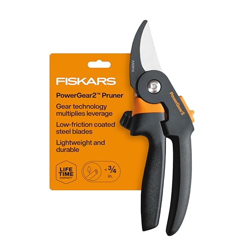 Fiskars PowerGear2 Pruning Shears, 3.2x Power