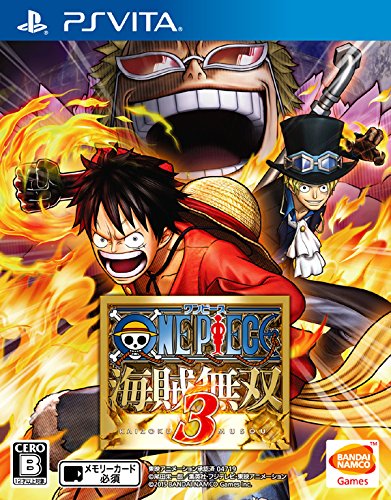 PSVitaのアクション・ゲーム人気投票&ランキング【ACT】 74位 ワンピース 海賊無双3の画像