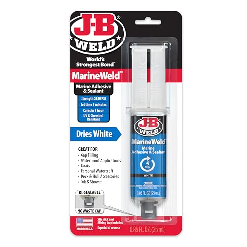 J-B Weld 50172 25 ml MarineWeld Syringe