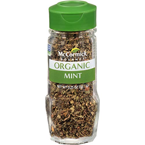McCormick Gourmet Organic Mint, 0.25 Oz
