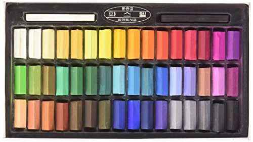 MUNGYO Soft Pastel Set – 48 Colors | Square Pastels for Artists | Smooth & Blendable Colors