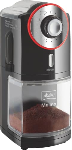 Melitta CD - Molino - red mat - Moulin à café électrique