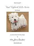 Bead It Yourself West Highland White Terrier Pin Or Brooch Beaded Dogs Book 4 English Edition
