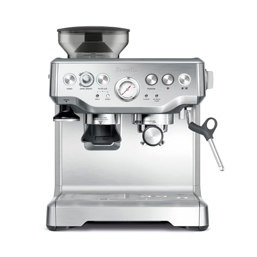 Breville Barista Express Espresso Machine, Brushed Stainless Steel BES870BSS
