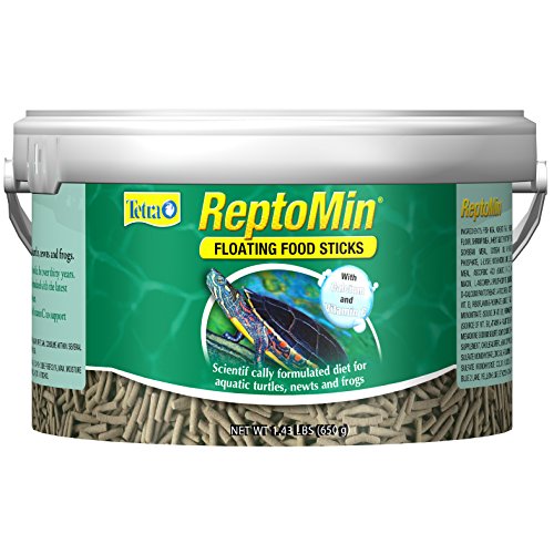 Tetra ReptoMin Floating Food Sticks, For Aquatic Turtles, Newts And Frogs, 1.43 Pounds