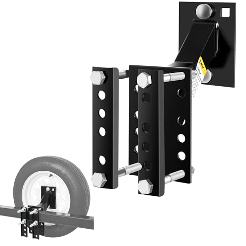 MaxxHaul Spare Tire Carrier A sturdy, stainless steel spare tire carrier that will fit most tires