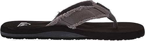 (-40%) Quiksilver Herren Monkey Abyss Zehentrenner, Grau Grey Black Brown, 42 EU