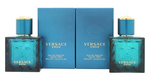 (-35%) Versace Eros pour Homme duoset, Eau de Toilettespray, 1er Pack (1 x 60 g)
