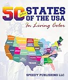Fifty States Of The Usa In Living Color English Edition