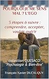 Pourquoi Je Me Sens Mal Lego 3 Tapes Suivre Comprendre Accepter Vouloir Gurir Collection Quesaco Psychologie Bientre Quesaco Psychologie Bientre T 1