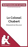Le Colonel Chabert De Balzac Questionnaire De Lecture
