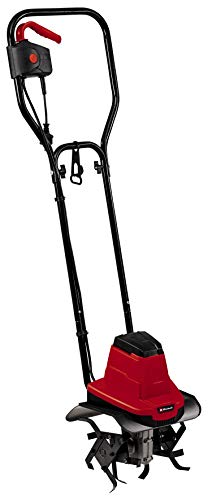 Einhell Elektro-Bodenhacke GC-RT 7530 (750 W, 30 cm Arbeitsbreite, 200 mm Arbeitstiefe, 4 robuste Hackmesser, klappbarer Führungsholm, Kabelzugentlast