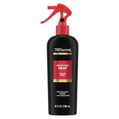 TRESemmé Styling Spray Protecting Heat for Taming Frizz & Reducing Breakage, with Protection up to 450°, 8 Fl Oz