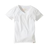 Burt's Bees Baby baby boys T-shirt, Short Sleeve V-neck Crewneck Tees, 100% Organic Cotton infant and toddler t shirts, Cloud, 6-9 Months US