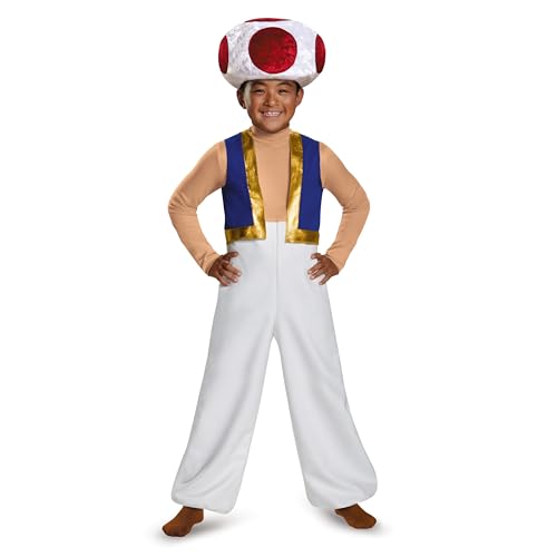 Toad Deluxe Costume, Large (10-12)